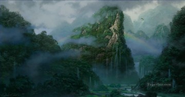  mundo Pintura - mundo de los sueños montaña china